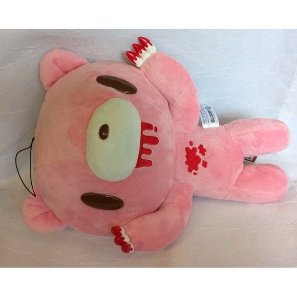 NWT Gloomy Grizzly Plush Mori Chack Naughty Bear Pink 2022 Horror Bloody 12.5" - Picture 9 of 16